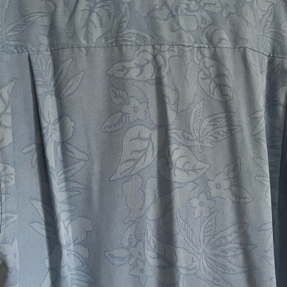 NWT Tommy Bahama 100% Silk Palms Over Paradise Short Sleeve XL Button Shirt - Picture 11 of 11